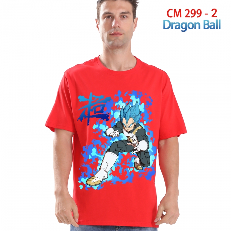 DRAGON BALL Printed short-sleeved cotton T-shirt from S to 4XL  299 2