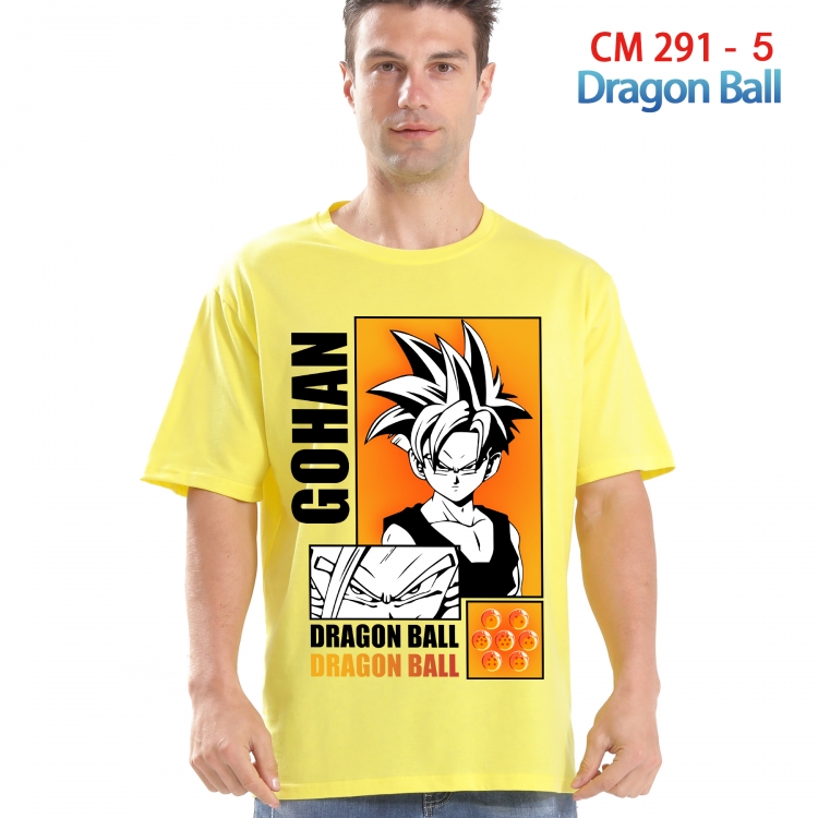 DRAGON BALL Printed short-sleeved cotton T-shirt from S to 4XL 291 5