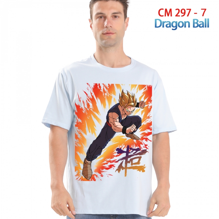 DRAGON BALL Printed short-sleeved cotton T-shirt from S to 4XL  297 7