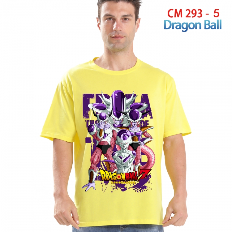 DRAGON BALL Printed short-sleeved cotton T-shirt from S to 4XL 293 5