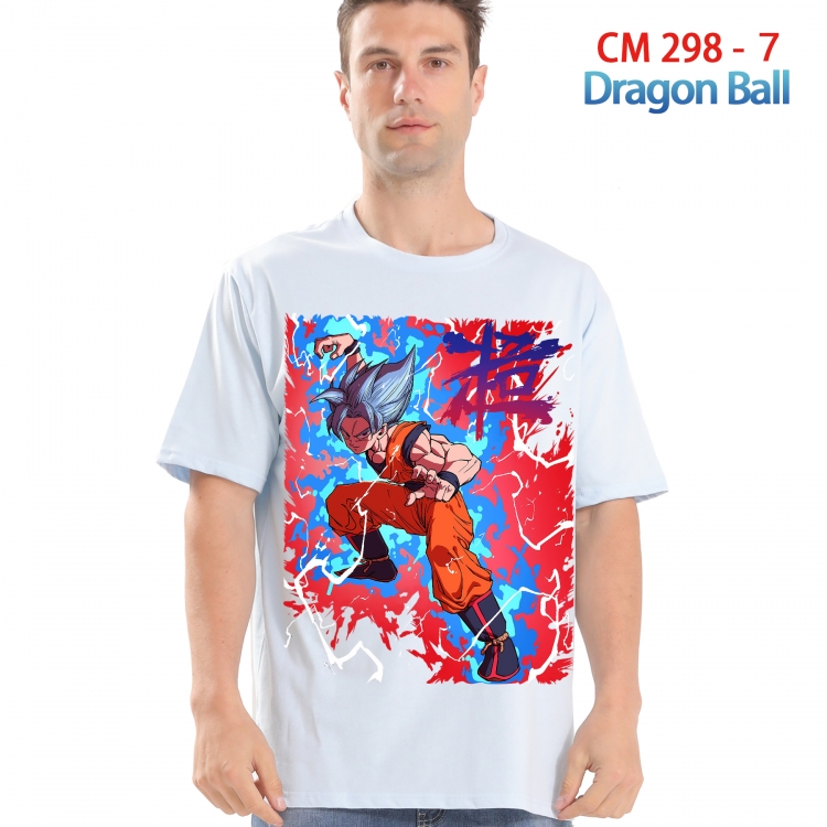 DRAGON BALL Printed short-sleeved cotton T-shirt from S to 4XL  298 7