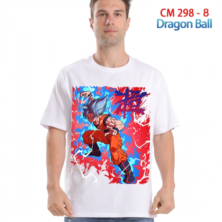 DRAGON BALL Printed short-sleeved cotton T-shirt from S to 4XL  298 8