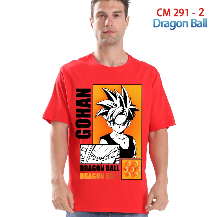 DRAGON BALL Printed short-sleeved cotton T-shirt from S to 4XL 291 2