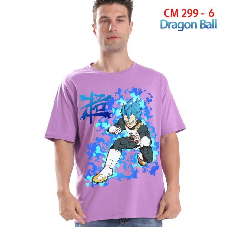 DRAGON BALL Printed short-sleeved cotton T-shirt from S to 4XL 299 6