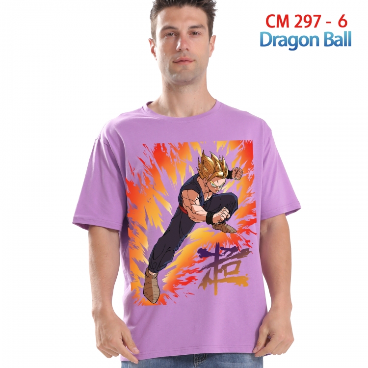 DRAGON BALL Printed short-sleeved cotton T-shirt from S to 4XL 297 6