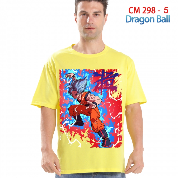 DRAGON BALL Printed short-sleeved cotton T-shirt from S to 4XL 298 5