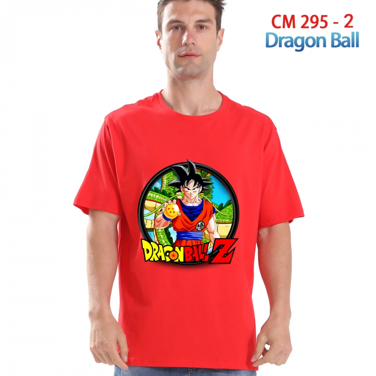 DRAGON BALL Printed short-sleeved cotton T-shirt from S to 4XL 295 2
