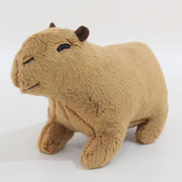 Capybara Rodent Plush+PP cotton plush doll doll 21x13x9cm