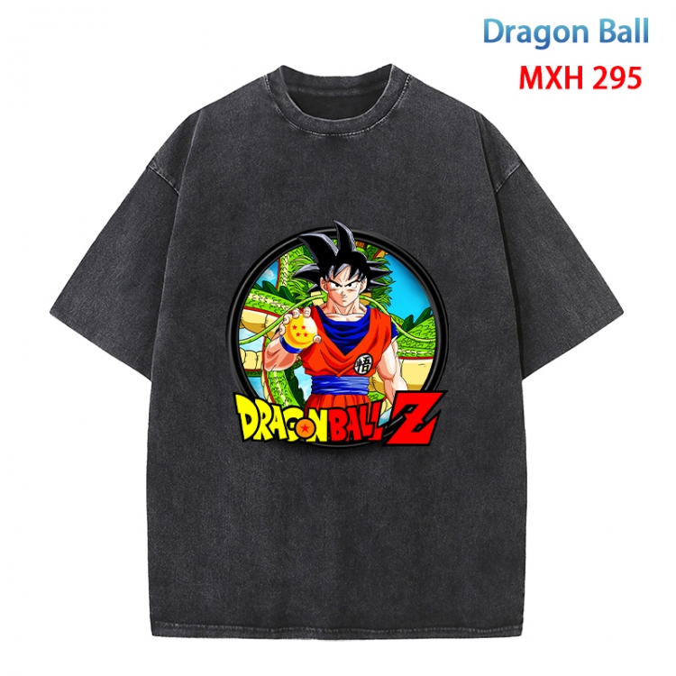 DRAGON BALL Anime peripheral pure cotton washed and worn T-shirt from S to 4XL MXH 295