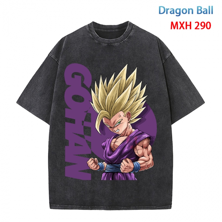 DRAGON BALL Anime peripheral pure cotton washed and worn T-shirt from S to 4XL MXH 290
