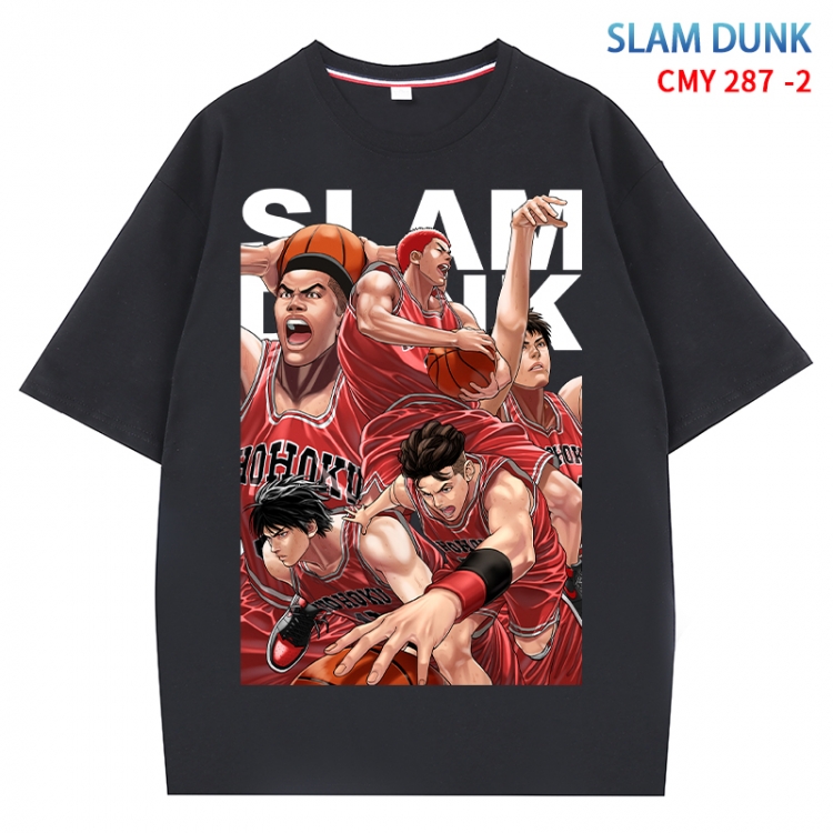 Slam Dunk Anime Surrounding New Pure Cotton T-shirt from S to 4XL CMY 287 2