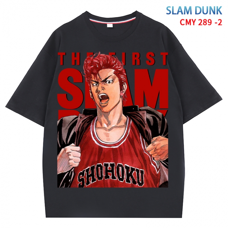 Slam Dunk Anime Surrounding New Pure Cotton T-shirt from S to 4XL  CMY 289 2