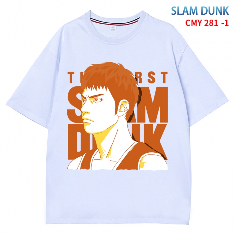 Slam Dunk Anime Surrounding New Pure Cotton T-shirt from S to 4XL  CMY 281 1