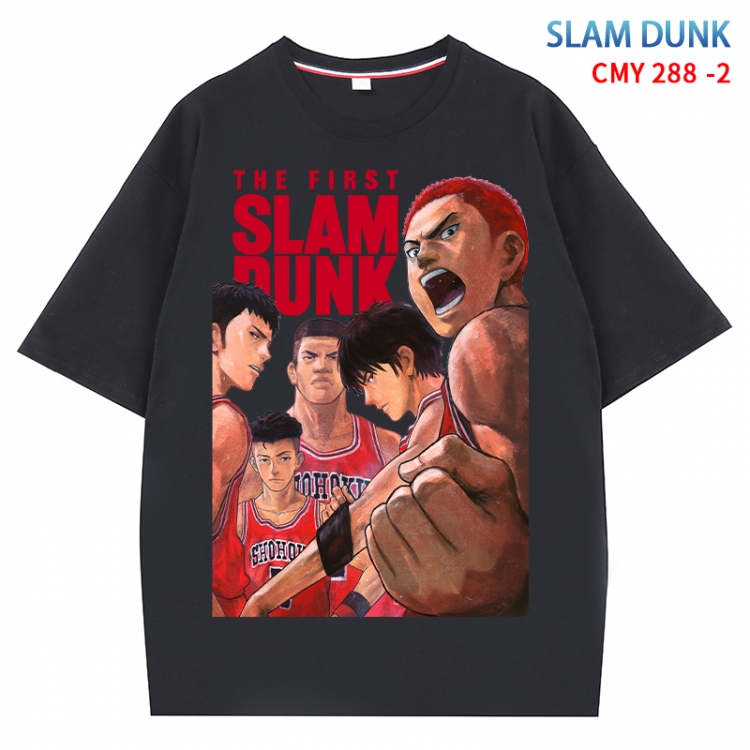 Slam Dunk Anime Surrounding New Pure Cotton T-shirt from S to 4XL  CMY 288 2