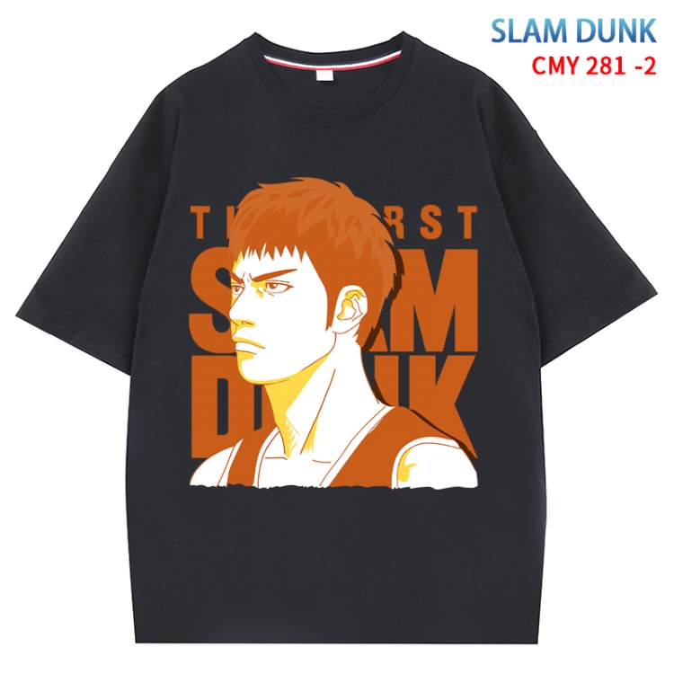 Slam Dunk Anime Surrounding New Pure Cotton T-shirt from S to 4XL CMY 281 2