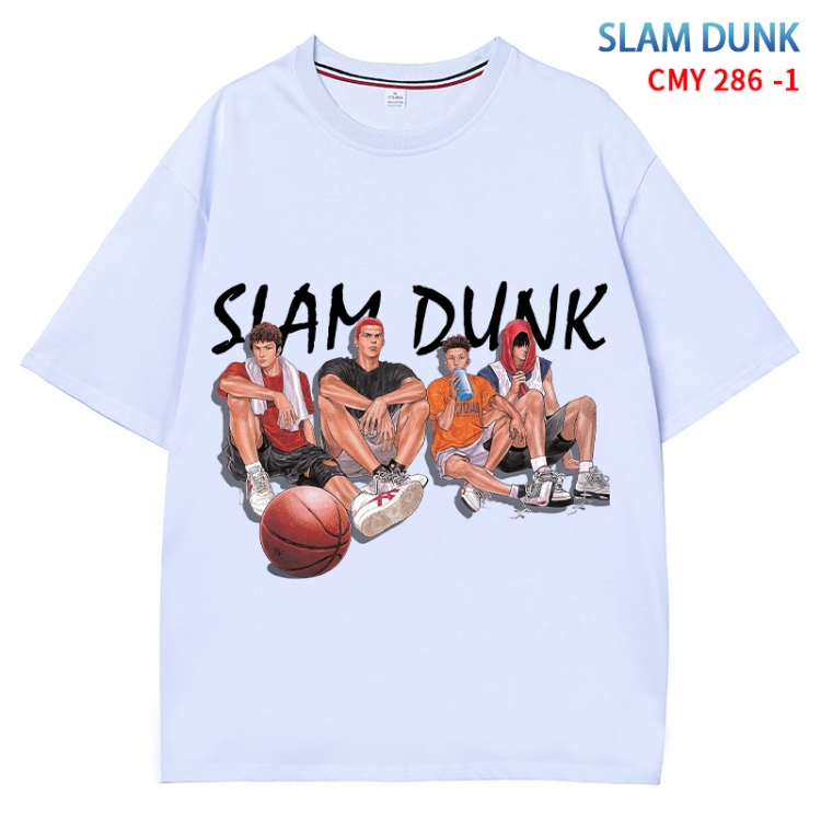 Slam Dunk Anime Surrounding New Pure Cotton T-shirt from S to 4XL CMY 286 1