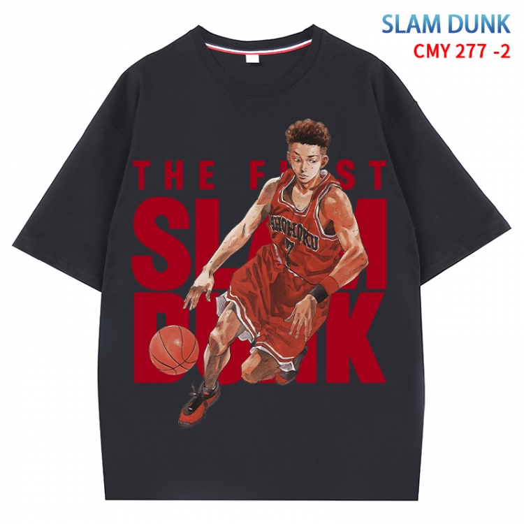 Slam Dunk Anime Surrounding New Pure Cotton T-shirt from S to 4XL  CMY 277 2