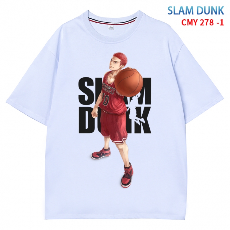 Slam Dunk Anime Surrounding New Pure Cotton T-shirt from S to 4XL CMY 278 1