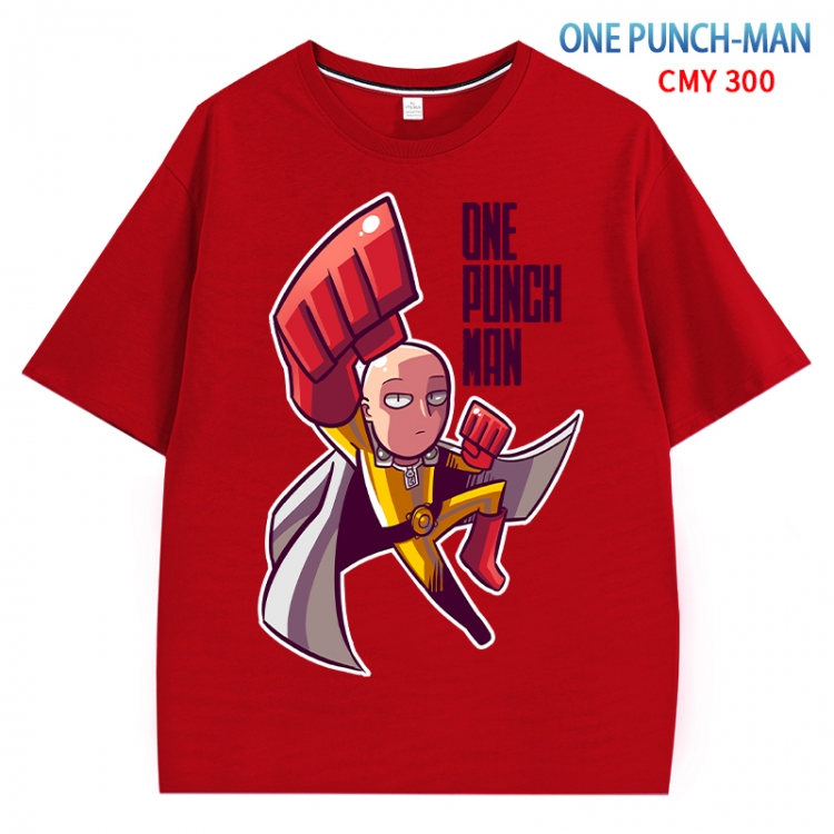 One Punch Man Anime Surrounding New Pure Cotton T-shirt from S to 4XL CMY 300 3