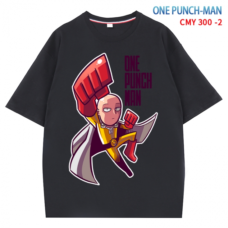 One Punch Man Anime Surrounding New Pure Cotton T-shirt from S to 4XL  CMY 300 2