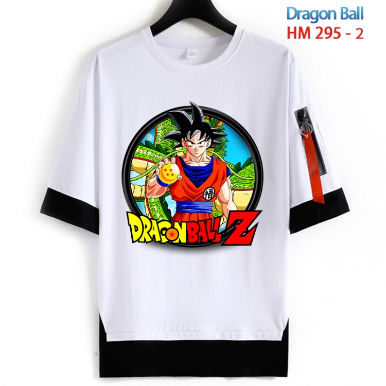 DRAGON BALL Cotton Crew Neck Fake Two-Piece Short Sleeve T-Shirt from S to 4XL  HM 295 2