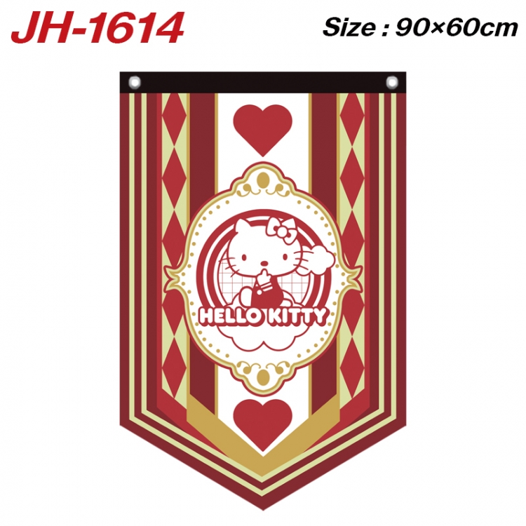 sanrio Anime Peripheral Full Color Printing Banner 90X60CM JH-1614