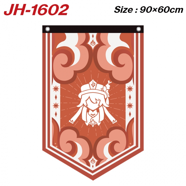 Genshin Impact Anime Peripheral Full Color Printing Banner 90X60CM  JH-1602