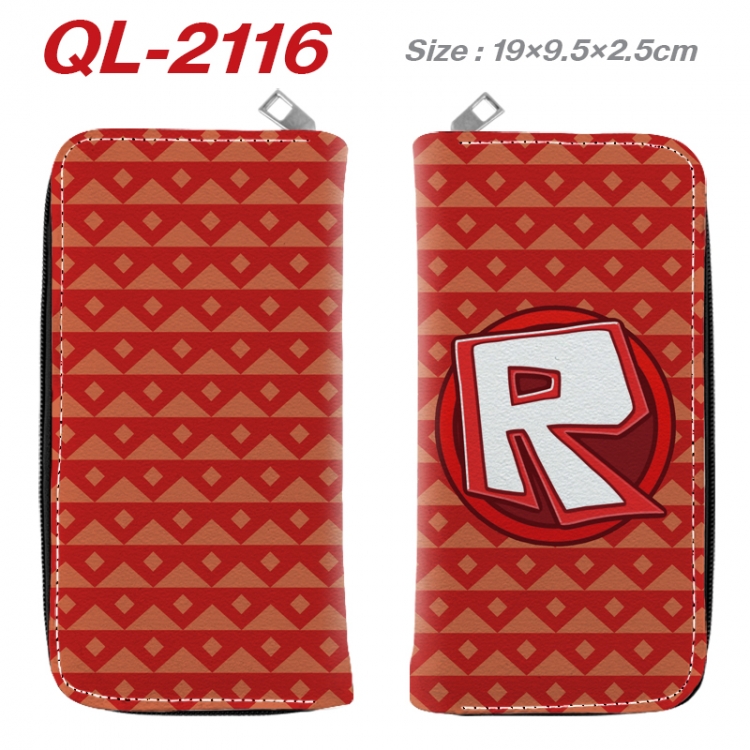 ROBLOX Animation perimeter long zipper wallet 19.5x9.5x2.5cm QL-2116A