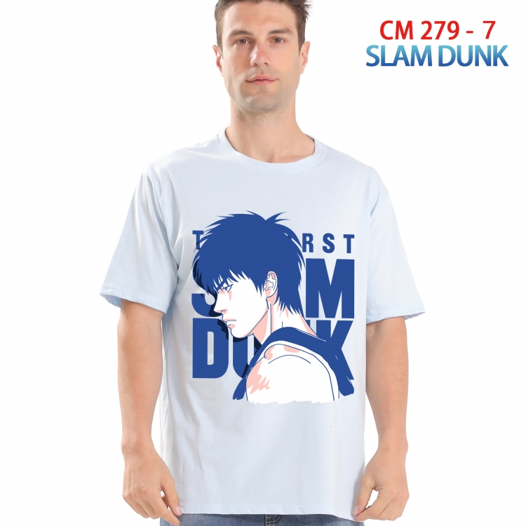 Slam Dunk Printed short-sleeved cotton T-shirt from S to 4XL  279 7