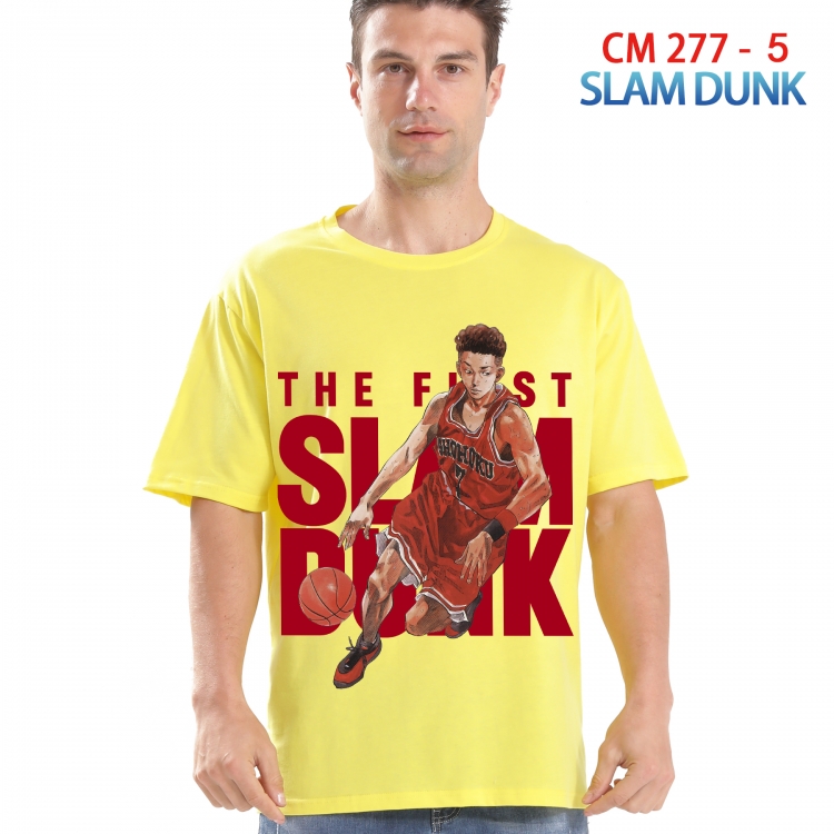 Slam Dunk Printed short-sleeved cotton T-shirt from S to 4XL  277 5