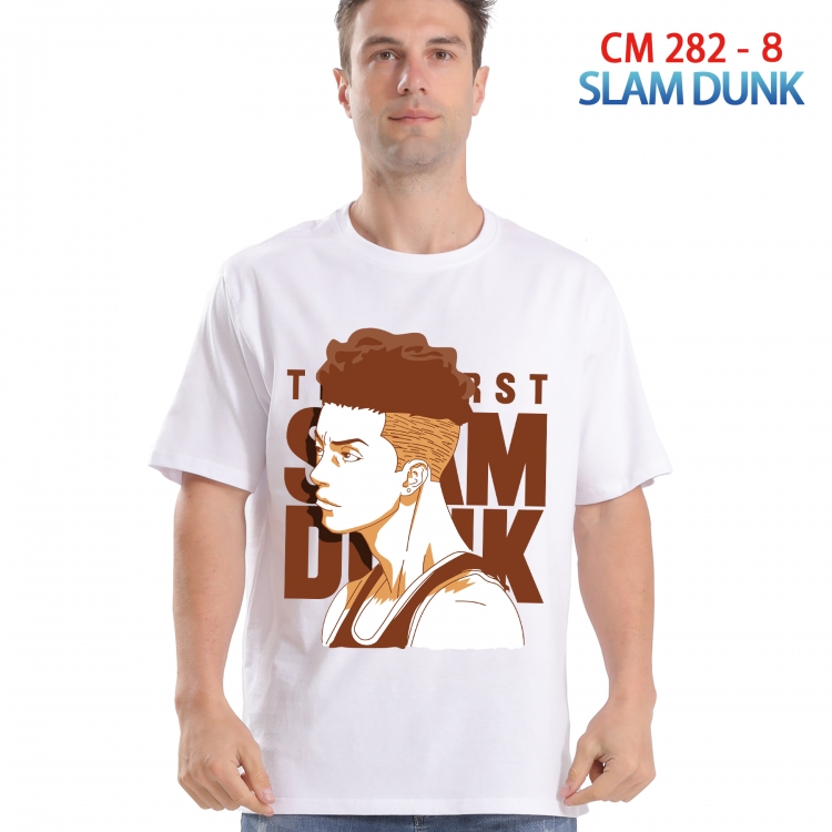 Slam Dunk Printed short-sleeved cotton T-shirt from S to 4XL 282 8