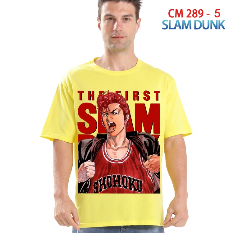 Slam Dunk Printed short-sleeved cotton T-shirt from S to 4XL   289 5