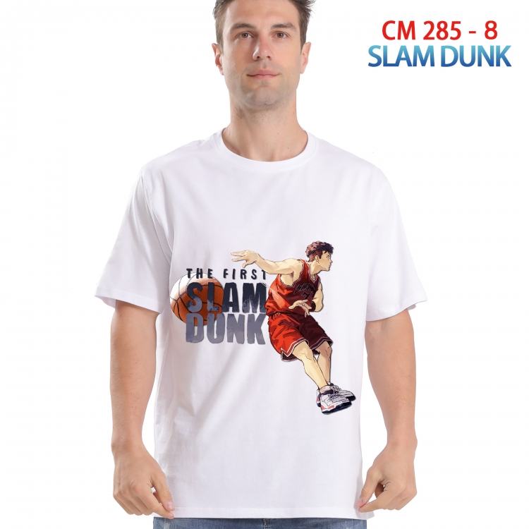 Slam Dunk Printed short-sleeved cotton T-shirt from S to 4XL 285 8