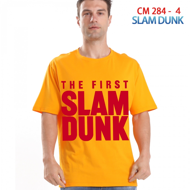 Slam Dunk Printed short-sleeved cotton T-shirt from S to 4XL 284 4