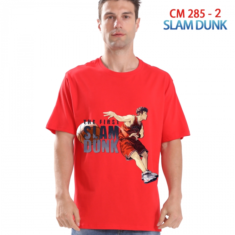 Slam Dunk Printed short-sleeved cotton T-shirt from S to 4XL  285 2