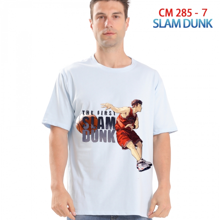 Slam Dunk Printed short-sleeved cotton T-shirt from S to 4XL  285 7
