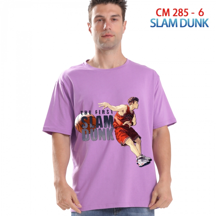 Slam Dunk Printed short-sleeved cotton T-shirt from S to 4XL  285 6