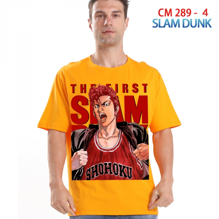 Slam Dunk Printed short-sleeved cotton T-shirt from S to 4XL 289 4