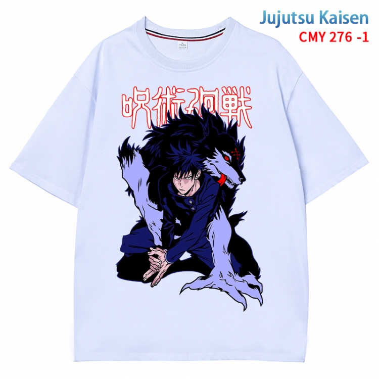 Jujutsu Kaisen Anime Surrounding New Pure Cotton T-shirt from S to 4XL CMY 276 1