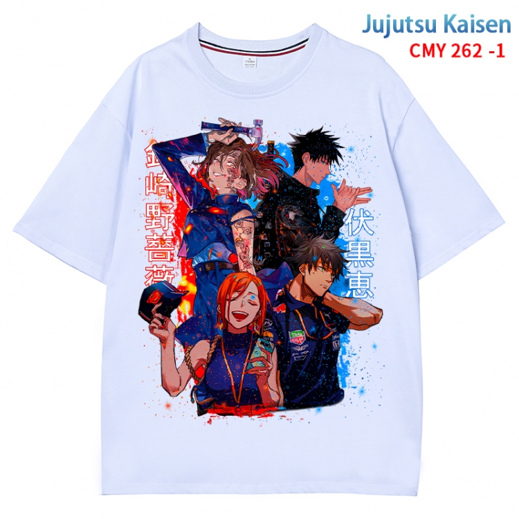 Jujutsu Kaisen Anime Surrounding New Pure Cotton T-shirt from S to 4XL CMY 262 1