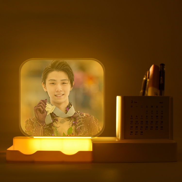 Hanyu-Yuzuru  New acrylic pencil holder night light bracket