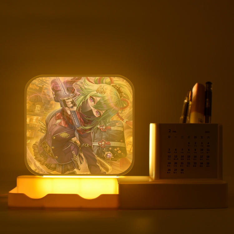 Genshin Impact Kuki Shinobu  New acrylic pencil holder night light bracket