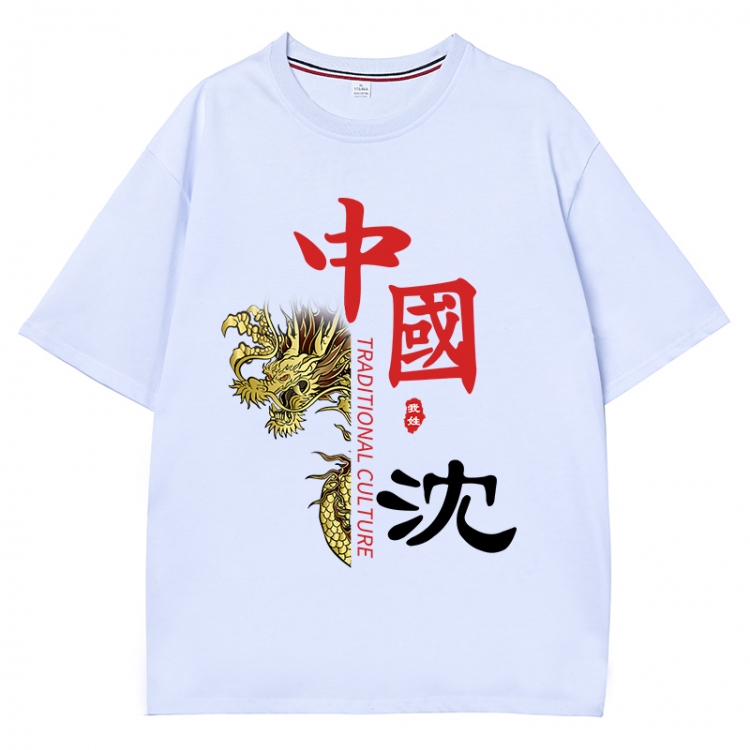 China-Chic Wind Anime Surrounding New Pure Cotton T-shirt from S to 4XL CMY-3075-1