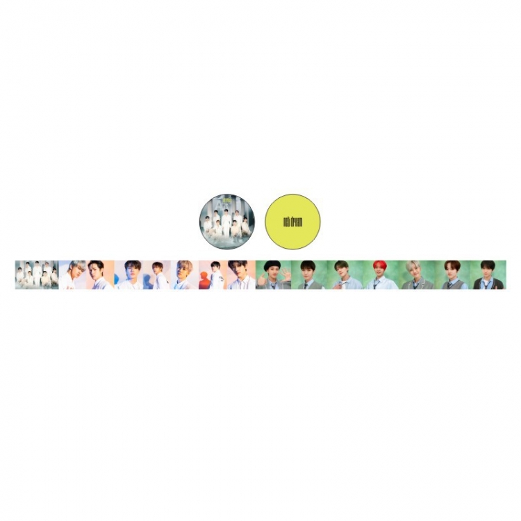 NCT  Hand account stickers self-adhesive paper adhesive tape price for 5 pcs ZJD007-6