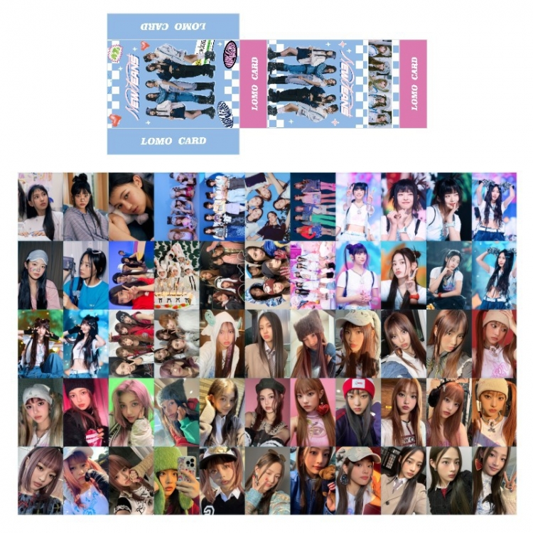 Newjeans South Korean celebrity peripheral random card photo card a set of 55 price for 5 pcs