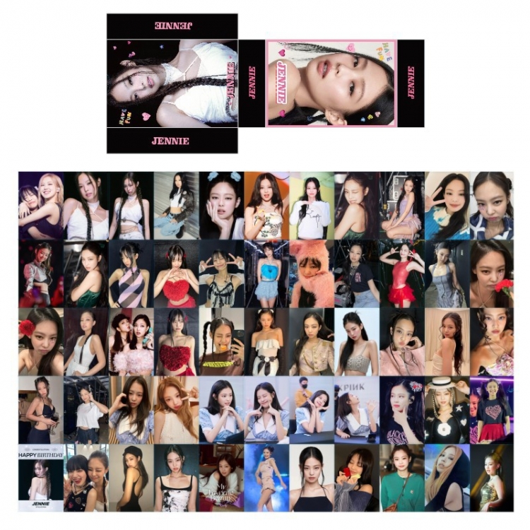 BLACKPINK South Korean celebrity peripheral random card photo card a set of 55 price for 5 pcs