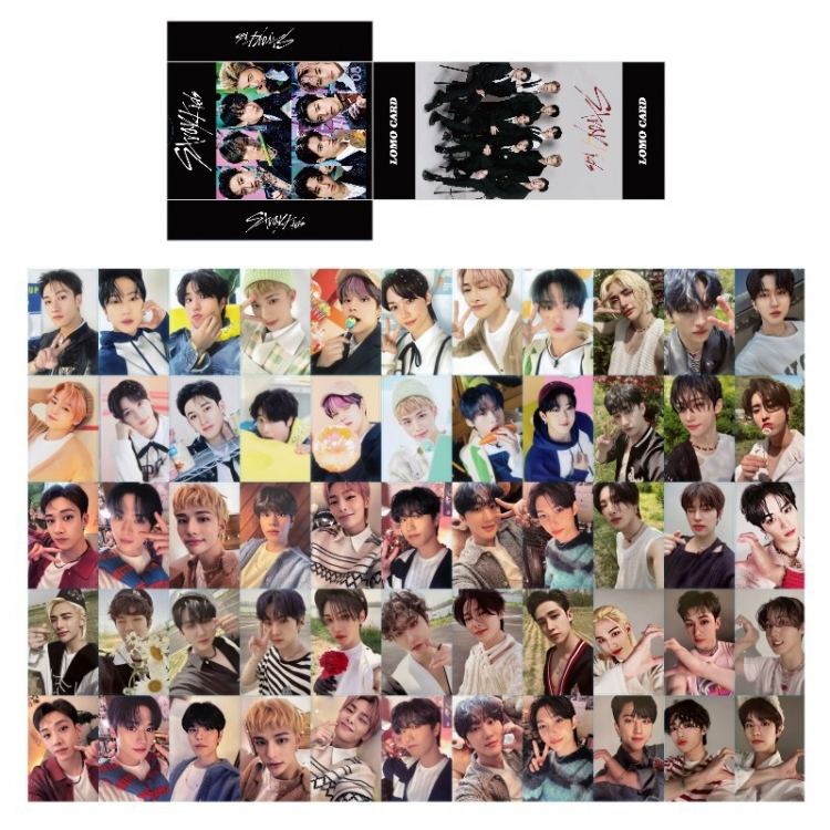 STRAYKIDS South Korean celebrity peripheral random card photo card a set of 55 price for 5 pcs