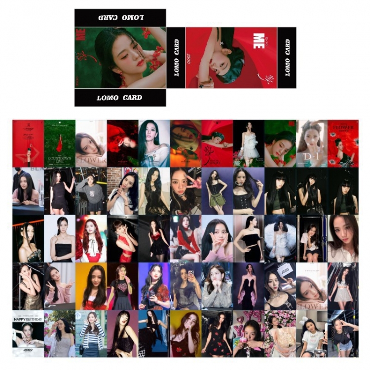 BLACKPINK South Korean celebrity peripheral random card photo card a set of 55 price for 5 pcs