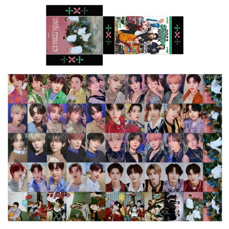 TXT South Korean celebrity peripheral random card photo card a set of 55 price for 5 pcs