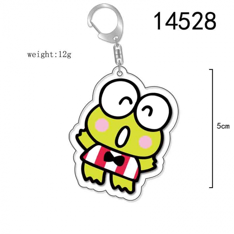 Big eyed frog Anime Acrylic Keychain Charm price for 5 pcs 14528